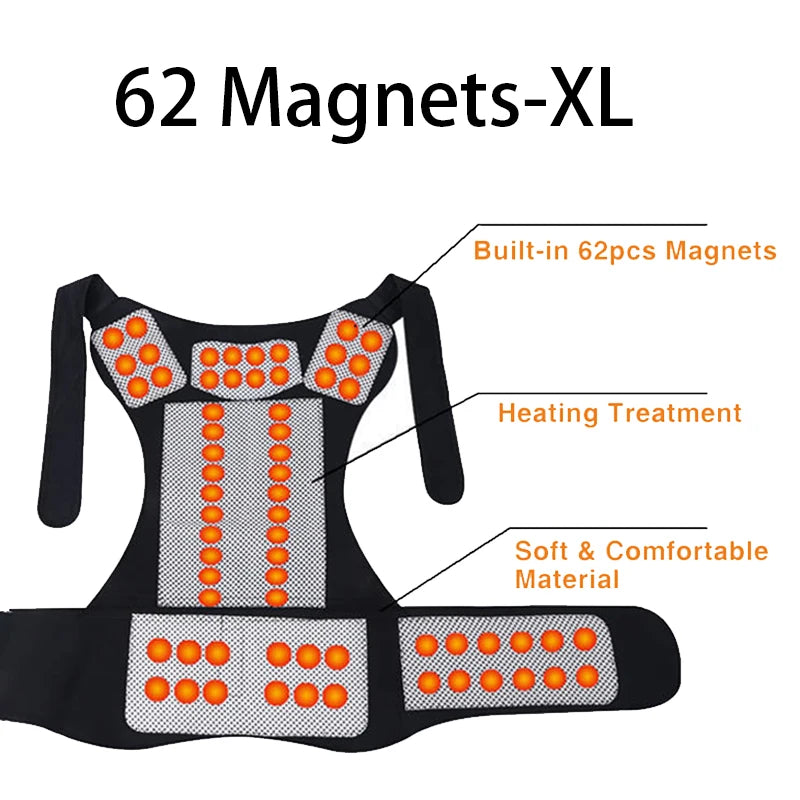 Eelhoe DearBeauty Self Heating Back Support Magnetic Therapy Waist Belt