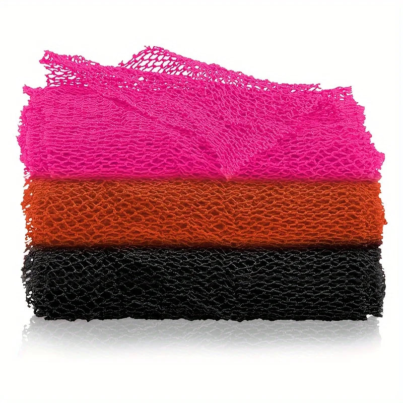 African Net Sponge Hyperexfoliating Bathing Wash Cloth LuxuriousPremium Gentle Scrub