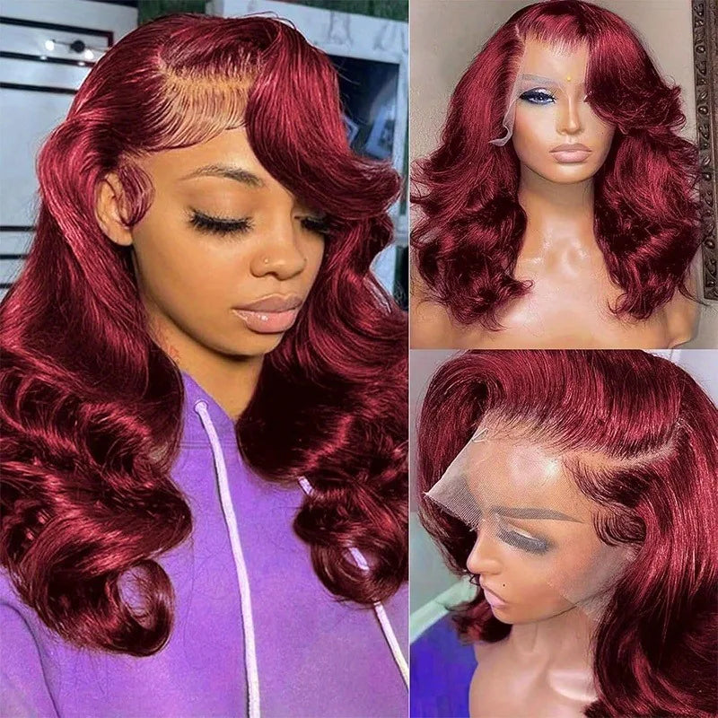 FIUMER Remy Human Hair Lace Front Wig Body Wave Collection