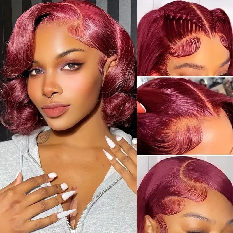 FIUMER Remy Human Hair Lace Front Wig Body Wave Collection